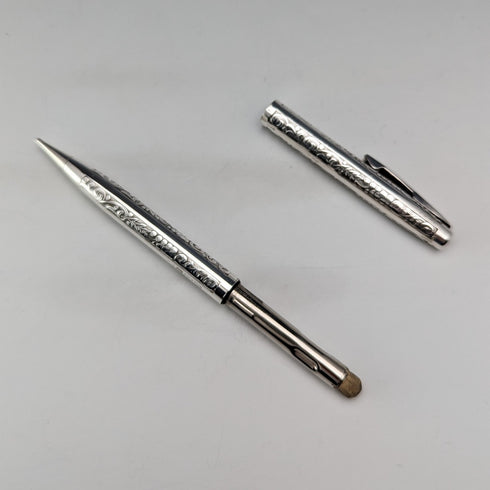 Vintage American Sheaffer Sterling Silver Mechanical Pencil